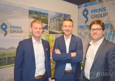 Tom van Veen, Marco Zwinkels and Jason Kamphuis with Prins Group